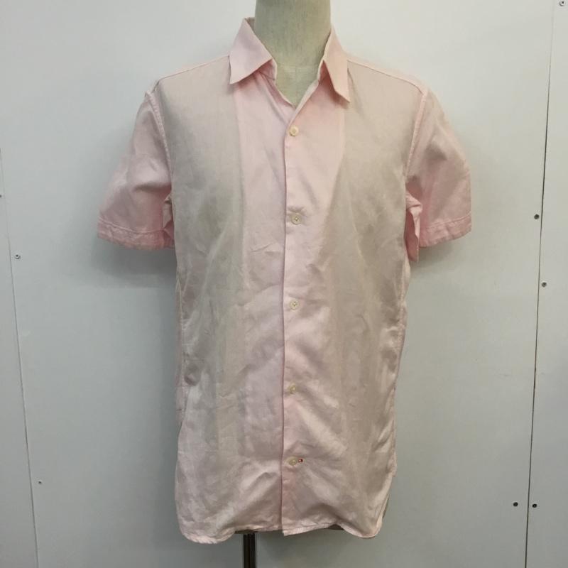 ドゥニーム Denime シャツ、ブラウス 半袖 L 無地 桃 / ピンク / メンズ USED 古着 中古 10047579