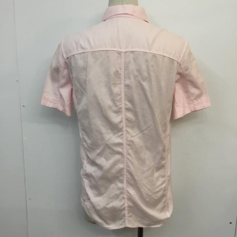 ドゥニーム Denime シャツ、ブラウス 半袖 L 無地 桃 / ピンク / メンズ USED 古着 中古 10047579