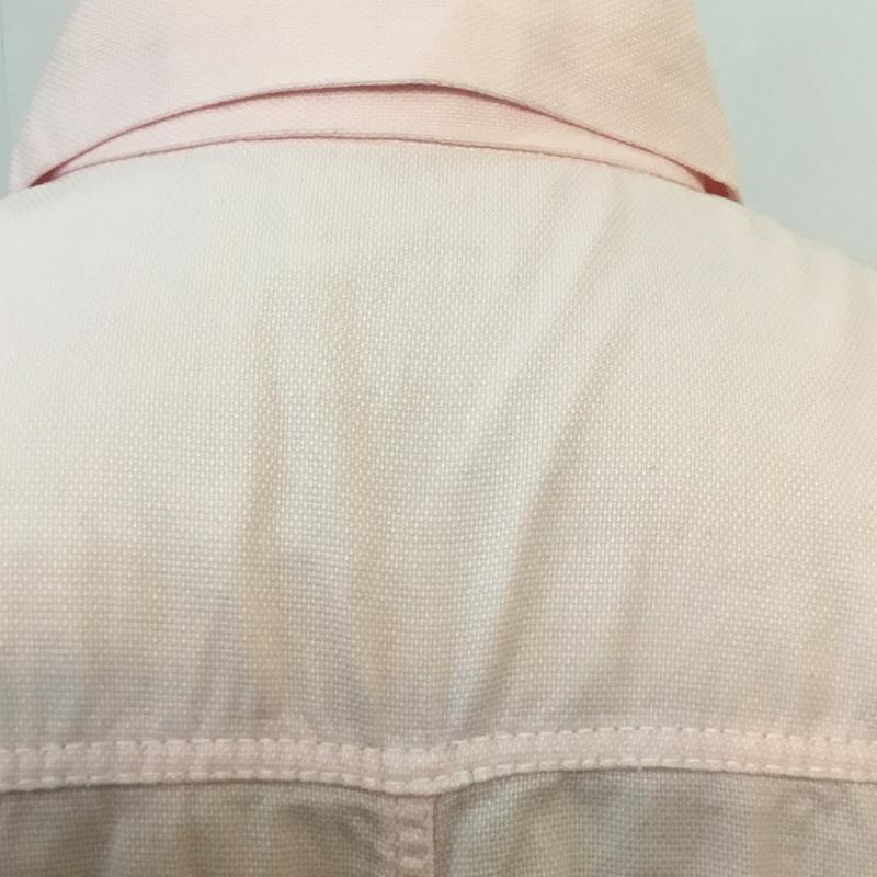 ドゥニーム Denime シャツ、ブラウス 半袖 L 無地 桃 / ピンク / メンズ USED 古着 中古 10047579