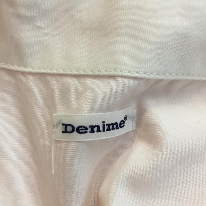 ドゥニーム Denime シャツ、ブラウス 半袖 L 無地 桃 / ピンク / メンズ USED 古着 中古 10047579