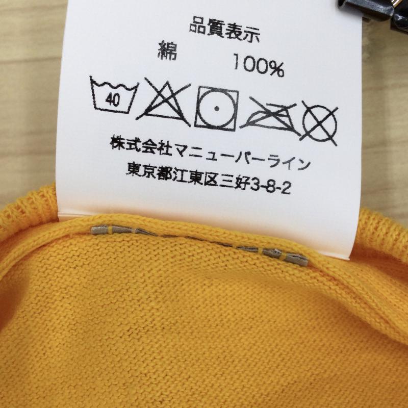 スタンダード カリフォルニア STANDARD CALIFORNIA Tシャツ 半袖 CLARK FOAM × STANDARD CALIFORNIA LOGO T-SHIRT XL ロゴ、文字 黄 / イエロー / メンズ USED 古着 中古 10047610