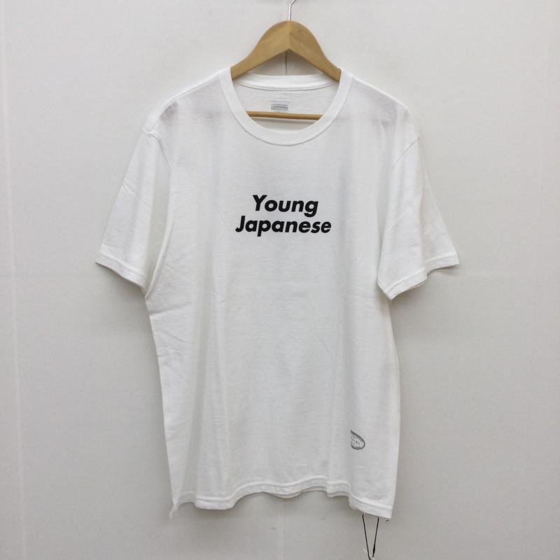 タンタン TANG TANG Tシャツ 半袖 銀杏ボーイズ POPS TEE XL ロゴ、文字 白 / ホワイト / メンズ USED 古着 中古 10047612