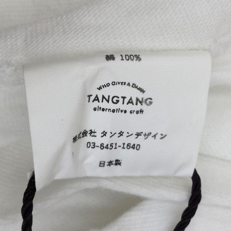 タンタン TANG TANG Tシャツ 半袖 銀杏ボーイズ POPS TEE XL ロゴ、文字 白 / ホワイト / メンズ USED 古着 中古 10047612