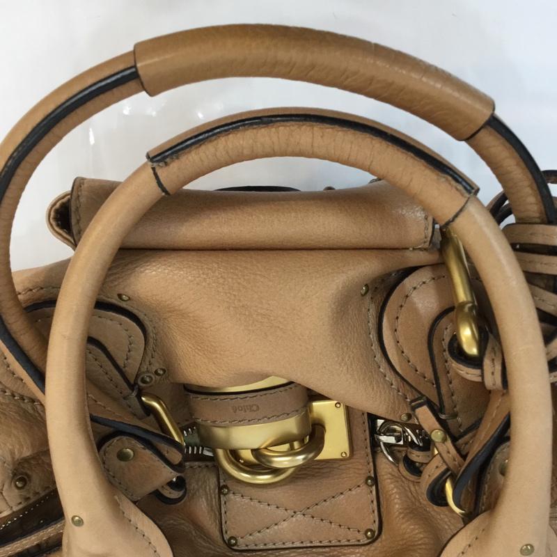 クロエ Chloe ハンドバッグ ハンドバッグ パディントン 無地 茶 / ブラウン / レディース USED 古着 中古 10047637