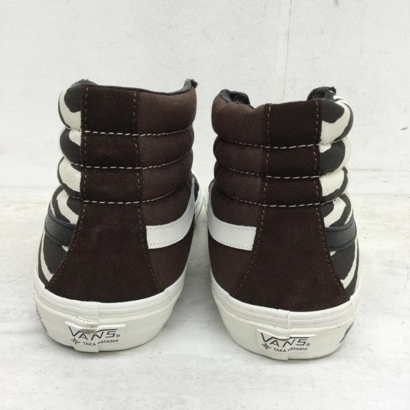 バンズボルト VANS VAULT スニーカー スニーカー × TAKA HAYASHI ZEBRA SK8 HI 29.5cm ゼブラ柄 黒 / ブラック / X 白 / ホワイト / メンズ USED 古着 中古 10047728