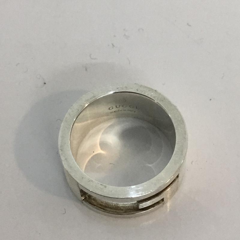 グッチ GUCCI アクセサリー 指輪 Gリング スターリングシルバー 無地 銀 / シルバー / レディース USED 古着 中古 10047730