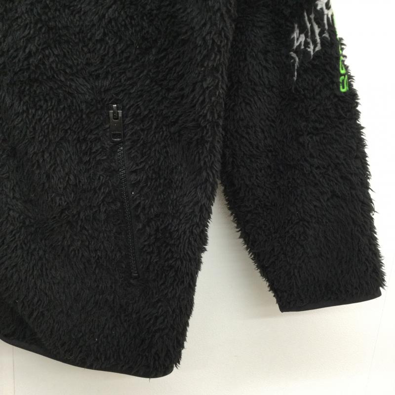 ディーゼル DIESEL ジャケット、上着 ジャケット、ブレザー ジップアップ フリースジャケット F-FURRY-FL XXS 刺繍 黒 / ブラック / レディース USED 古着 中古 10047780