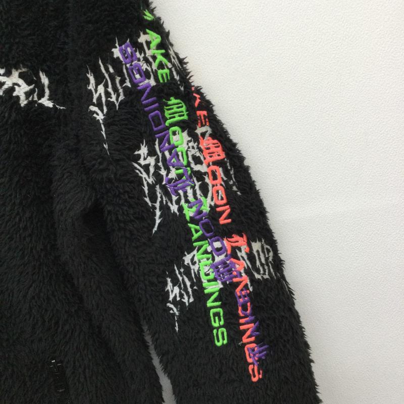 ディーゼル DIESEL ジャケット、上着 ジャケット、ブレザー ジップアップ フリースジャケット F-FURRY-FL XXS 刺繍 黒 / ブラック / レディース USED 古着 中古 10047780