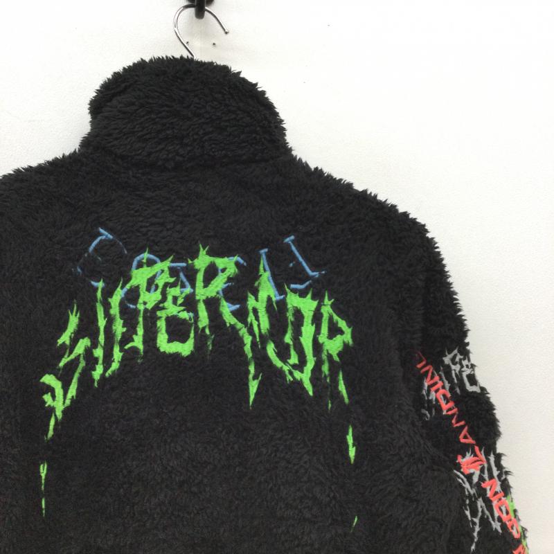 ディーゼル DIESEL ジャケット、上着 ジャケット、ブレザー ジップアップ フリースジャケット F-FURRY-FL XXS 刺繍 黒 / ブラック / レディース USED 古着 中古 10047780