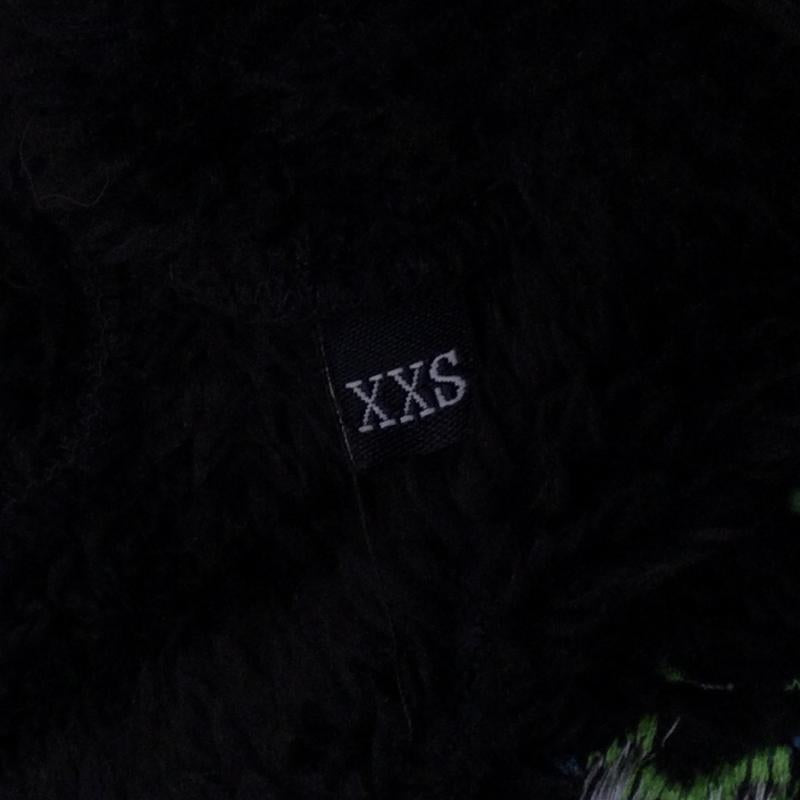 ディーゼル DIESEL ジャケット、上着 ジャケット、ブレザー ジップアップ フリースジャケット F-FURRY-FL XXS 刺繍 黒 / ブラック / レディース USED 古着 中古 10047780