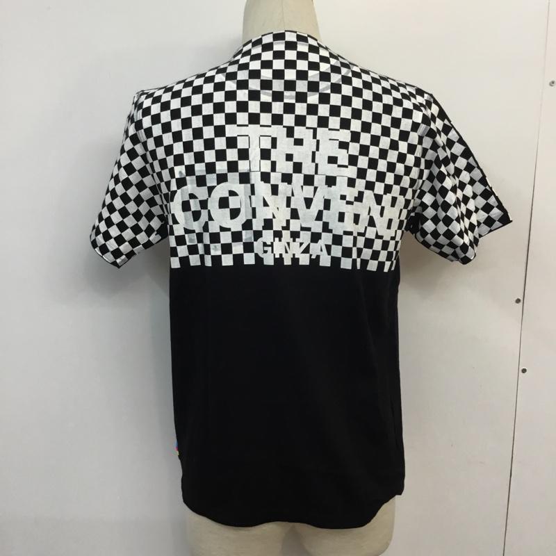 ザコンビニ THE CONVENI Tシャツ 半袖 THE CONVENI GINZA POCKET TEE S 白 / ホワイト / X 黒 / ブラック / メンズ USED 古着 中古 10048007