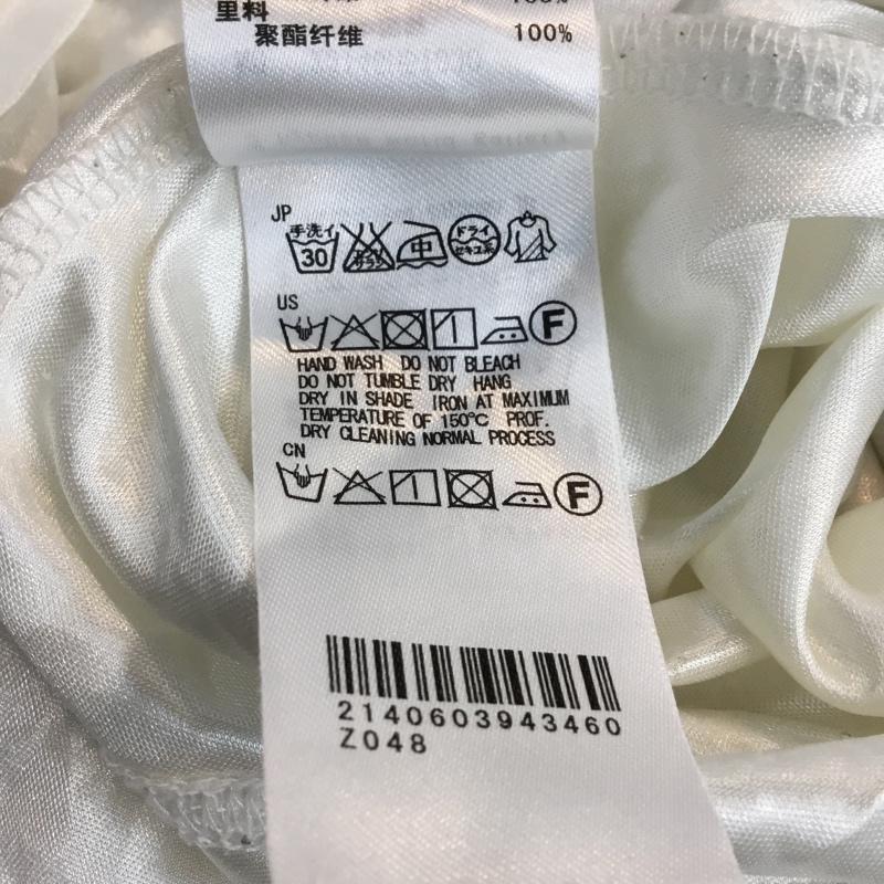 イーハイフンワールドギャラリー E hyphen world gallery ワンピース ひざ丈スカート FREE 無地 オフホワイト / オフホワイト / レディース USED 古着 中古 10048074