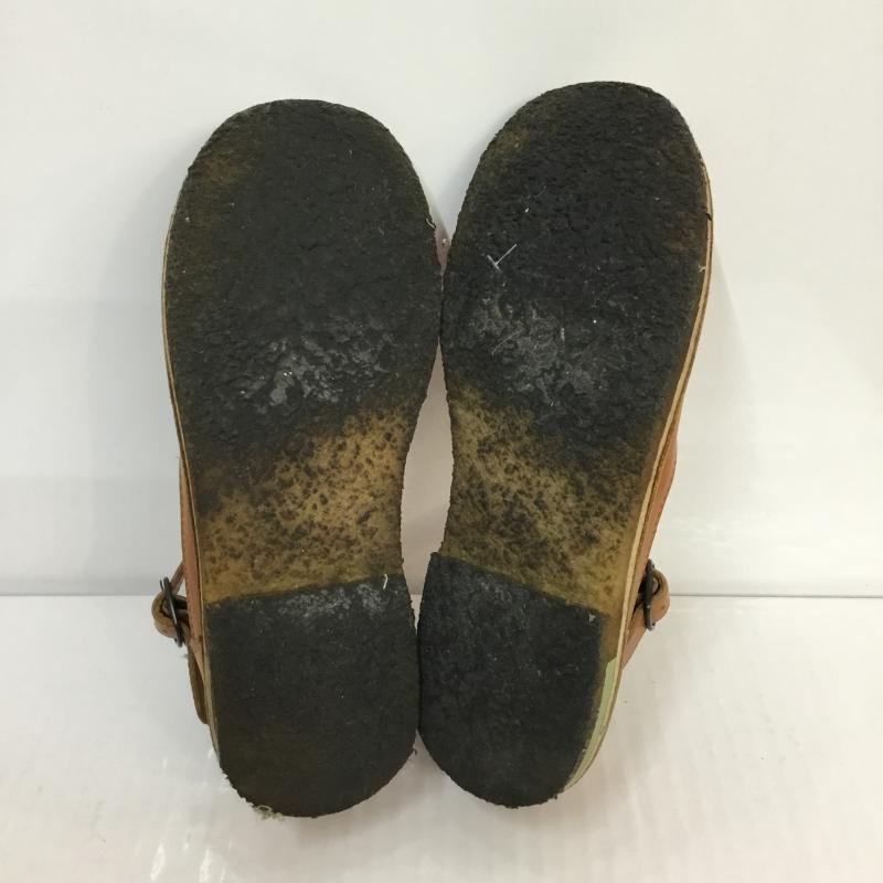 クラークス オリジナルズ Clarks Originals カジュアルシューズ カジュアルシューズ レザー ストラップ 花 1204500629 花柄 茶 / ブラウン / レディース USED 古着 中古 10048095