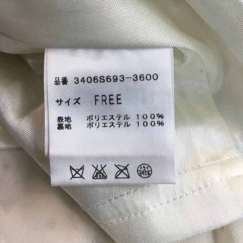 ツインルーム TWNROOM ワンピース ひざ丈スカート FREE 総柄 アイボリー / アイボリー / レディース USED 古着 中古 10048102