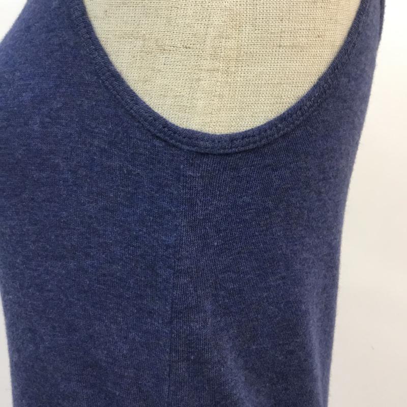 ニコアンド niko and... ワンピース ひざ丈スカート ペチコート キャミソール インナーワンピ 無地 紺 / ネイビー / レディース USED 古着 中古 10048298