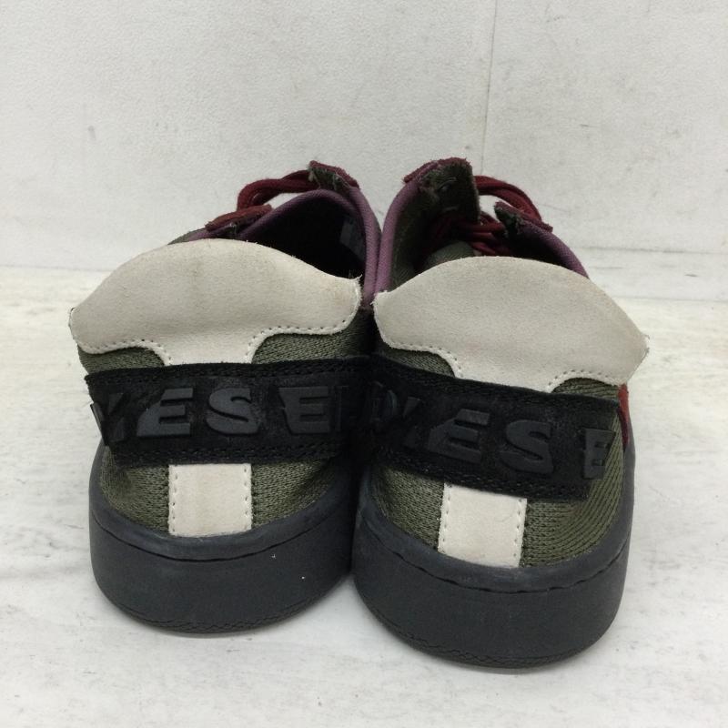 ディーゼル DIESEL スニーカー スニーカー S-MILLENIUM LC / Y01841 PS237 カーキ / カーキ / X えんじ / ワインレッド / メンズ USED 古着 中古 10048431