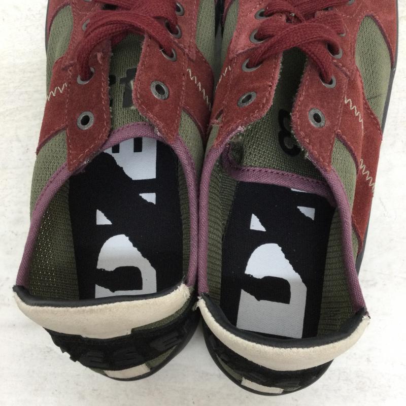 ディーゼル DIESEL スニーカー スニーカー S-MILLENIUM LC / Y01841 PS237 カーキ / カーキ / X えんじ / ワインレッド / メンズ USED 古着 中古 10048431