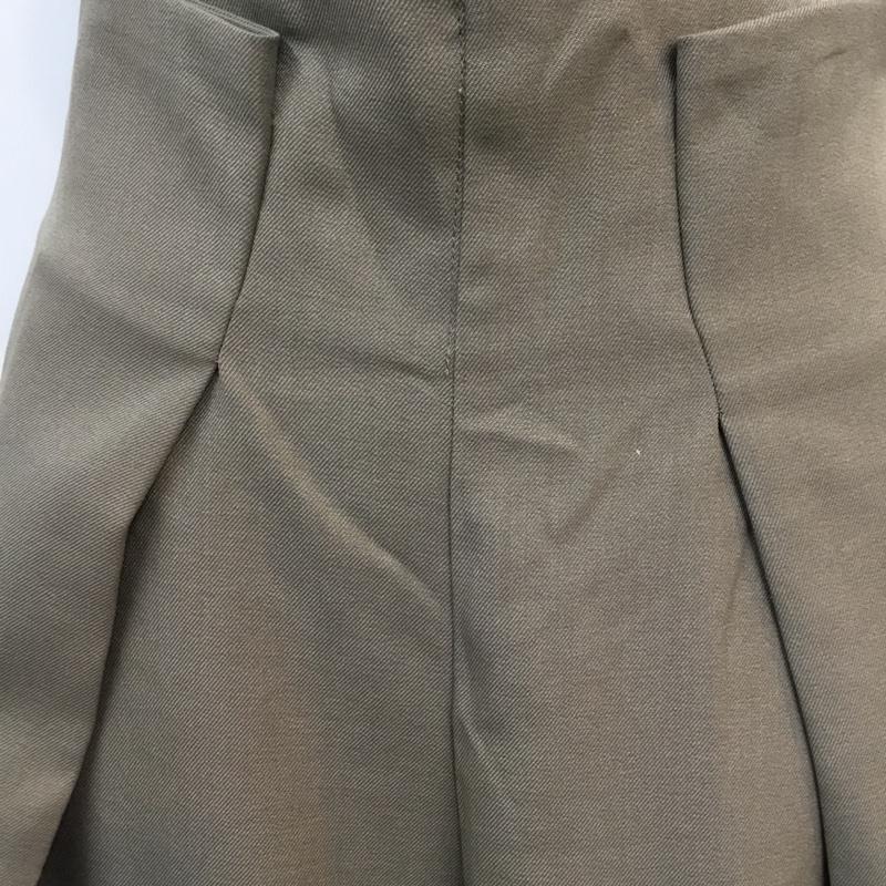 エージー AG パンツ スラックス ワイドパンツ ハイウエスト タック M 無地 グレージュ / グレージュ / レディース USED 古着 中古 10048495