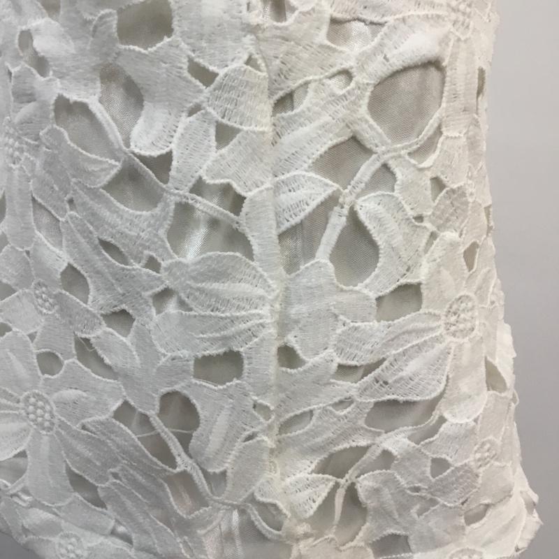 デュラス DURAS パンツ ショートパンツ レース FREE レース柄 白 / ホワイト / レディース USED 古着 中古 10048496
