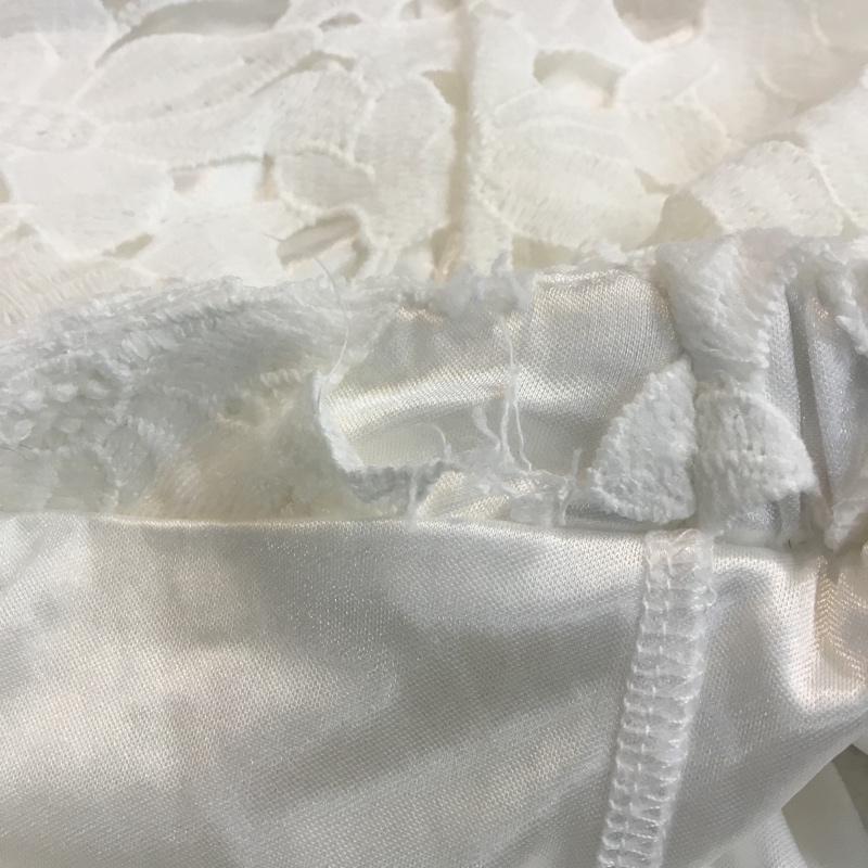デュラス DURAS パンツ ショートパンツ レース FREE レース柄 白 / ホワイト / レディース USED 古着 中古 10048496