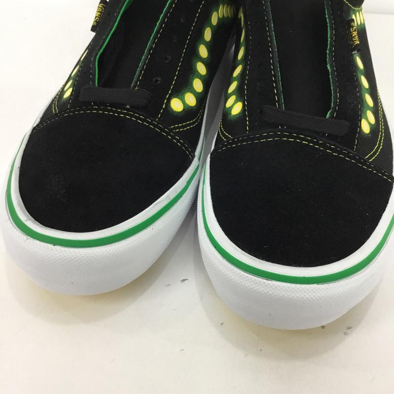 バンズ VANS スニーカー スニーカー OLD SKOOL PRO SHAKE JUNT コラボ VN0A45JC0V4 29.5cm 箱有 29.5cm 黒 / ブラック / X 緑 / グリーン / メンズ USED 古着 中古 10048624