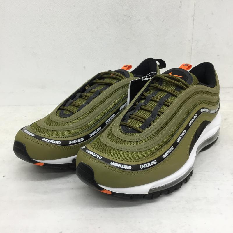 ナイキ NIKE スニーカー スニーカー AIR MAX 97 /UNDFTD エアマックス 97 アンディフィーテッド DC4830-300 27.0cm ロゴ、文字 カーキ / カーキ / メンズ USED 古着 中古 10048734