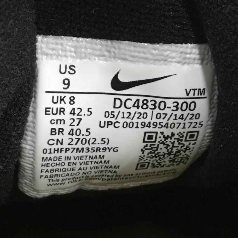 ナイキ NIKE スニーカー スニーカー AIR MAX 97 /UNDFTD エアマックス 97 アンディフィーテッド DC4830-300 27.0cm ロゴ、文字 カーキ / カーキ / メンズ USED 古着 中古 10048734