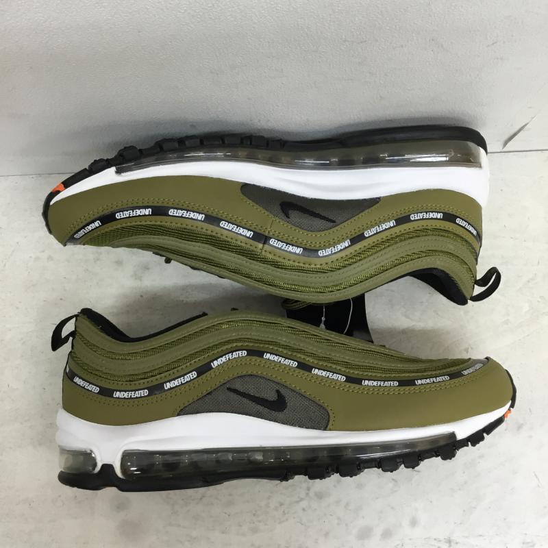 ナイキ NIKE スニーカー スニーカー AIR MAX 97 /UNDFTD エアマックス 97 アンディフィーテッド DC4830-300 27.0cm ロゴ、文字 カーキ / カーキ / メンズ USED 古着 中古 10048734