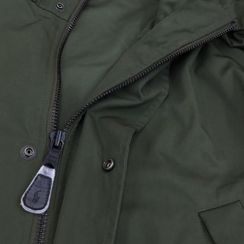 ポロバイラルフローレン Polo by RALPH LAUREN コート コート一般 ミリタリーコート M カーキ / カーキ / メンズ USED 古着 中古 10048879