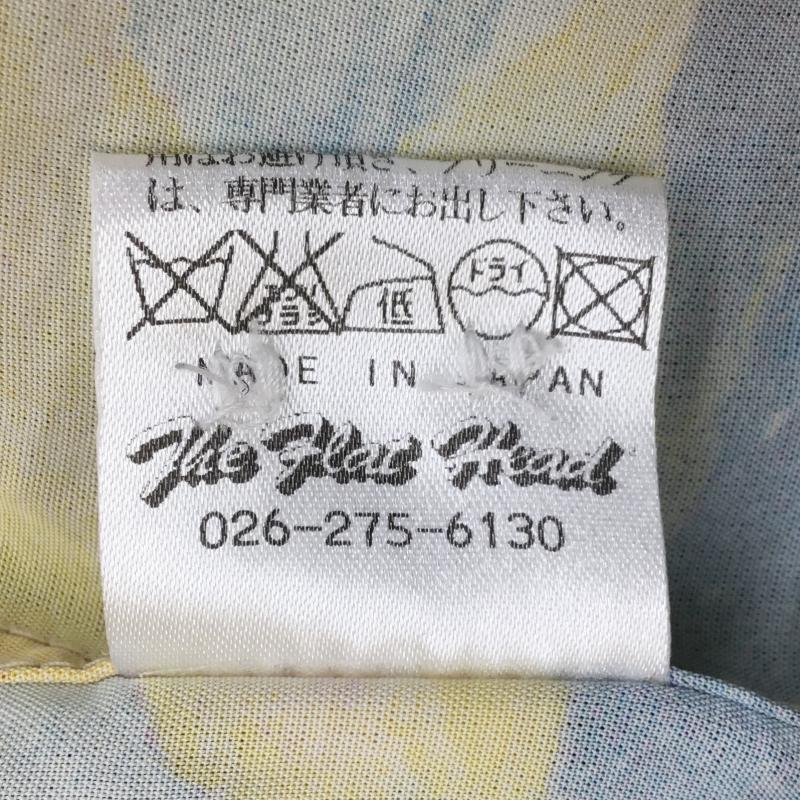 フラットヘッド The Flat Head シャツ、ブラウス 半袖 Palms Label レーヨンシャツ S 総柄 メンズ USED 古着 中古 10049012