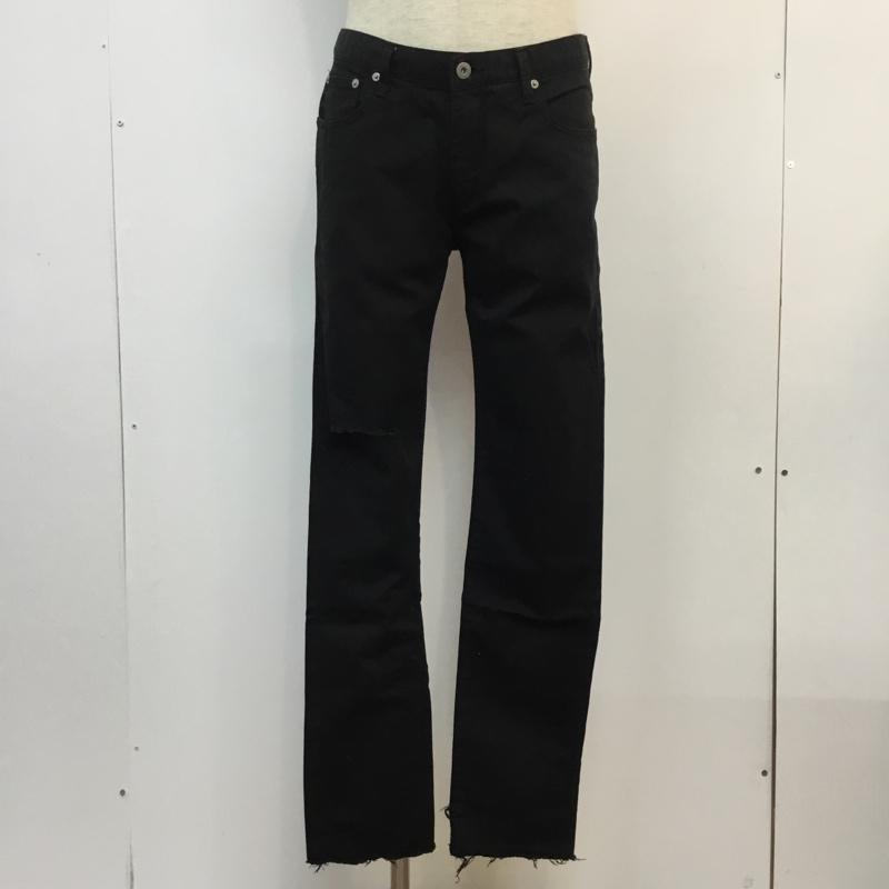 ステュディオス STUDIOUS パンツ デニム、ジーンズ ジーパン 104149003 2 無地 黒 / ブラック / メンズ USED 古着 中古 10049055