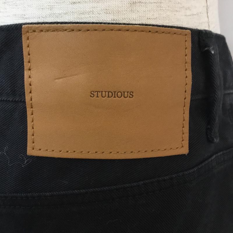 ステュディオス STUDIOUS パンツ デニム、ジーンズ ジーパン 104149003 2 無地 黒 / ブラック / メンズ USED 古着 中古 10049055