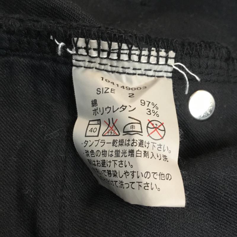 ステュディオス STUDIOUS パンツ デニム、ジーンズ ジーパン 104149003 2 無地 黒 / ブラック / メンズ USED 古着 中古 10049055