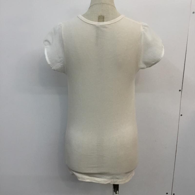 アナザーエディション Anather Edition Tシャツ 半袖 無地 白 / ホワイト / レディース USED 古着 中古 10049225