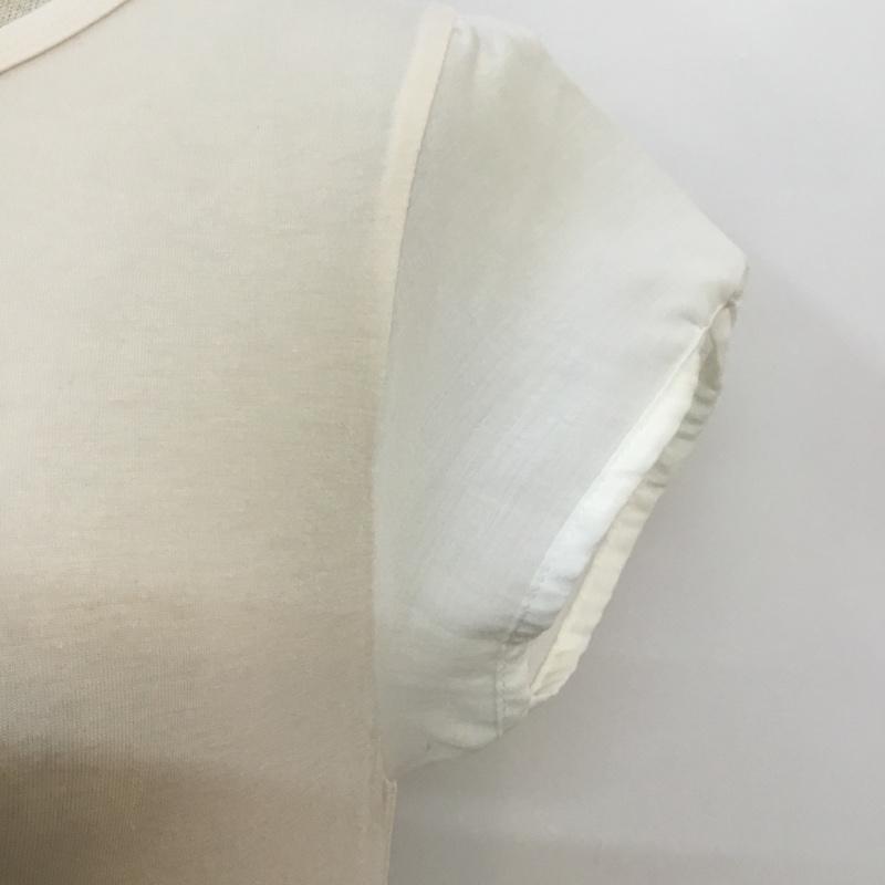 アナザーエディション Anather Edition Tシャツ 半袖 無地 白 / ホワイト / レディース USED 古着 中古 10049225