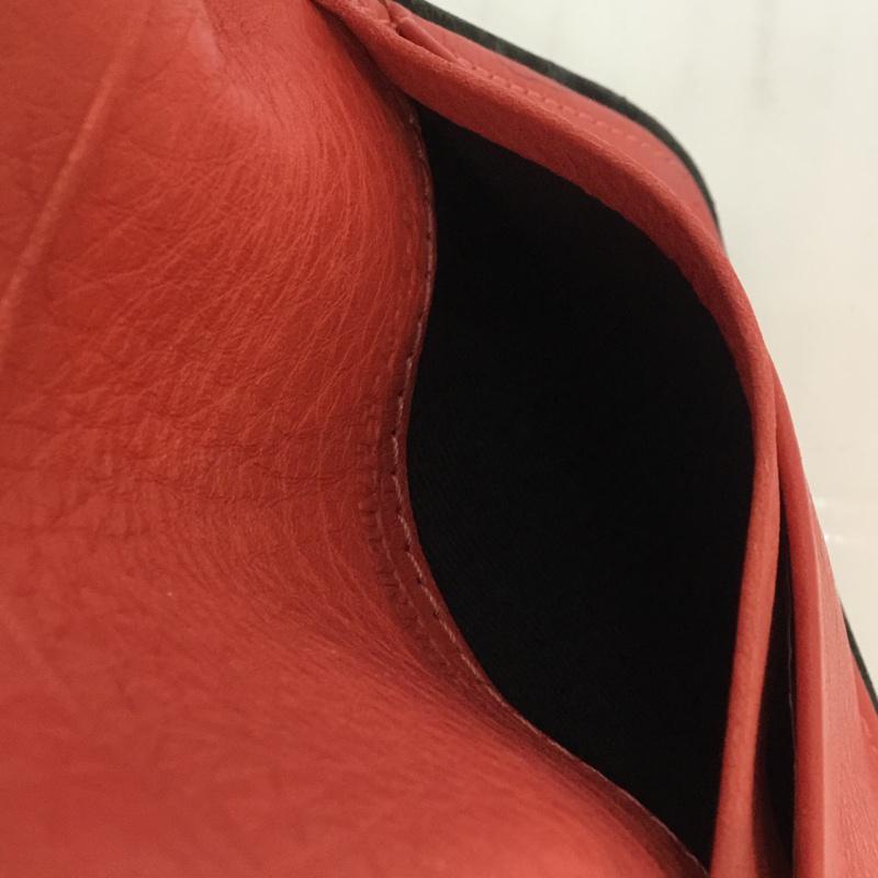 シーバイクロエ SEE BY CHLOE カードケース 定期入れ パスケース 名刺入れ 2トーン ロゴ、文字 黒 / ブラック / X 桃 / ピンク / レディース USED 古着 中古 10049258