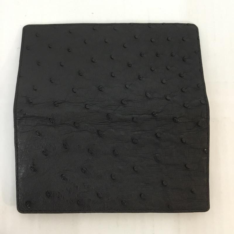 メンズ メンズ 財布 長財布 レザー カードケース 黒 / ブラック / メンズ USED 古着 中古 10049270