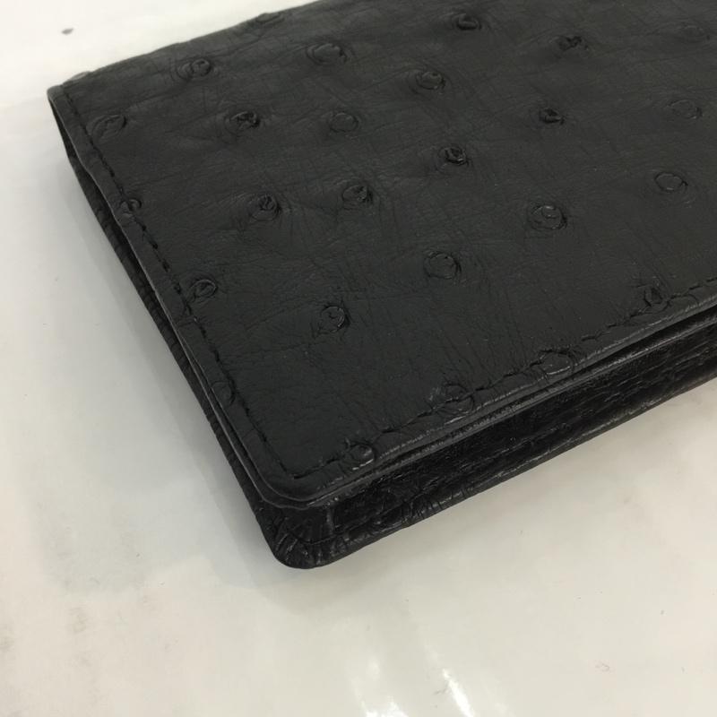メンズ メンズ 財布 長財布 レザー カードケース 黒 / ブラック / メンズ USED 古着 中古 10049270
