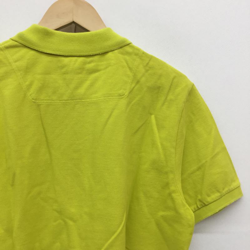 ディーゼル DIESEL ポロシャツ 半袖 T-NIGHT-BROKEN POLO 00SHEL 0AAPW L ロゴ、文字 黄 / イエロー / メンズ USED 古着 中古 10049315