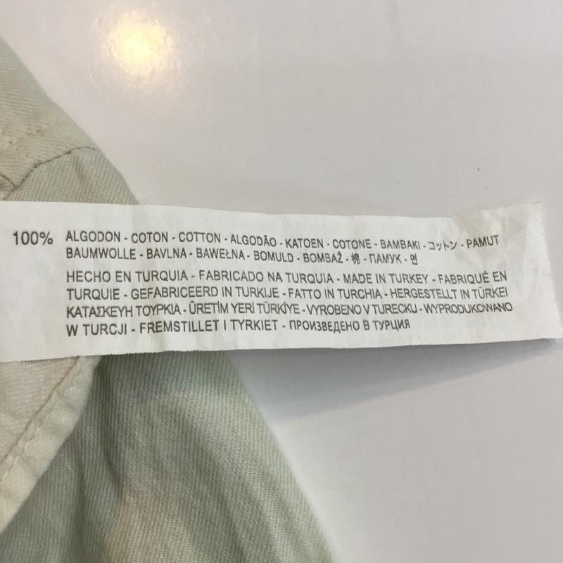 ザラ ZARA シャツ、ブラウス 長袖 ベビー ロゴ 78cm 9-12months バックプリント ロゴ、文字 アイボリー / アイボリー / ガールズ USED 古着 中古 10049488