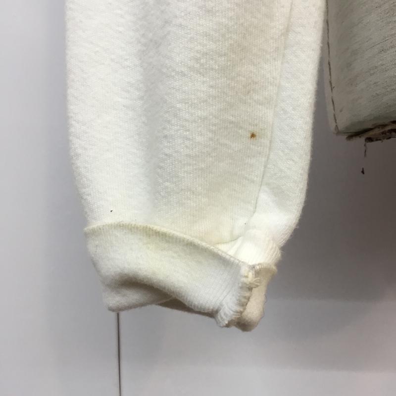 アメリカンアパレル American Apparel パーカー 長袖 フルジップ S 無地 白 / ホワイト / メンズ USED 古着 中古 10049691