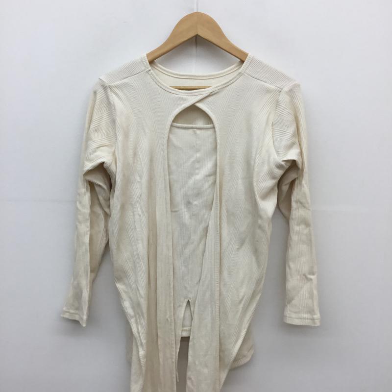 フリークスストア FREAK'S STORE カットソー 長袖 ウエストリボンカットソー FREE 白 / ホワイト /  レディース USED 古着 中古 10049917