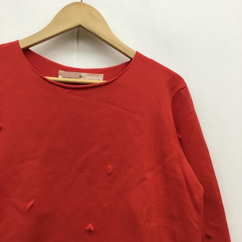 ゴールデングース GOLDEN GOOSE カットソー 長袖 S 赤 / レッド / メンズ USED 古着 中古 10049944