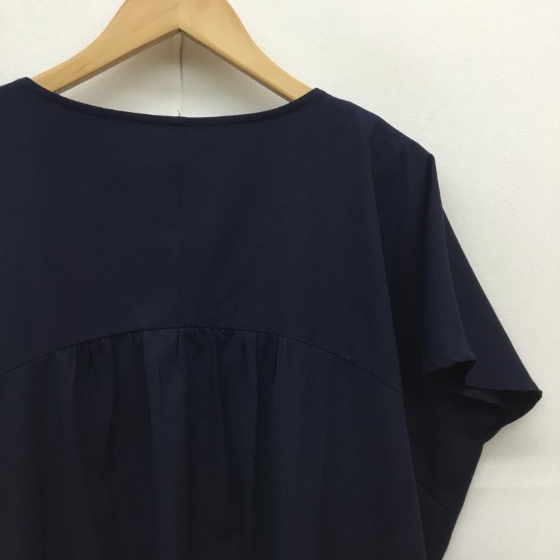 アルシーヴ archives チュニック 半袖 M 紺 / ネイビー / レディース USED 古着 中古 10050071