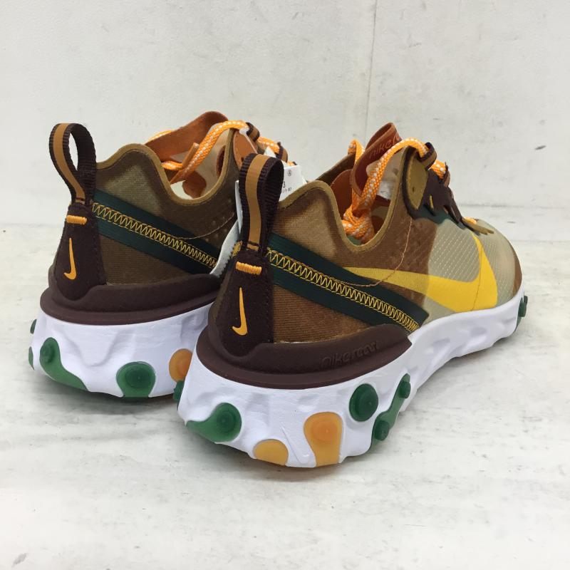 ナイキ NIKE スニーカー スニーカー REACT ELEMENT 87 CJ6897-113 26.0cm 茶 / ブラウン / メンズ USED 古着 中古 10050359