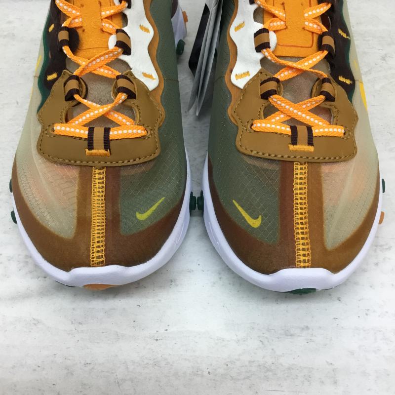 ナイキ NIKE スニーカー スニーカー REACT ELEMENT 87 CJ6897-113 26.0cm 茶 / ブラウン / メンズ USED 古着 中古 10050359