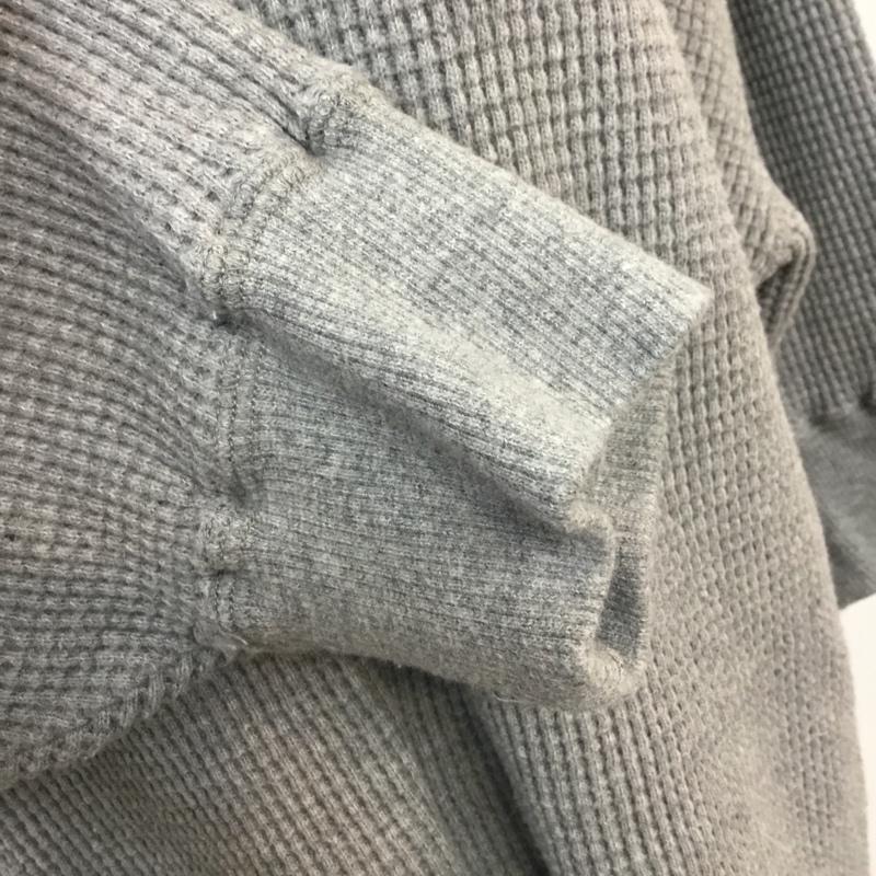 ロク ビューティアンドユース 6BEAUTY&YOUTH Tシャツ 七分袖 ワッフル カットソー 無地 灰 / グレー / レディース USED 古着 中古 10050387