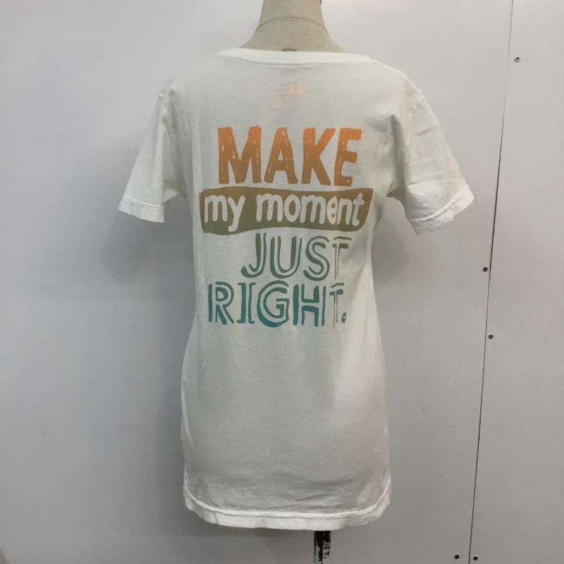 ロンハーマン カリフォルニア Ron Herman California Tシャツ 半袖 バックプリント STARBUCKS スタバ S プリント 白 / ホワイト / レディース USED 古着 中古 10050609