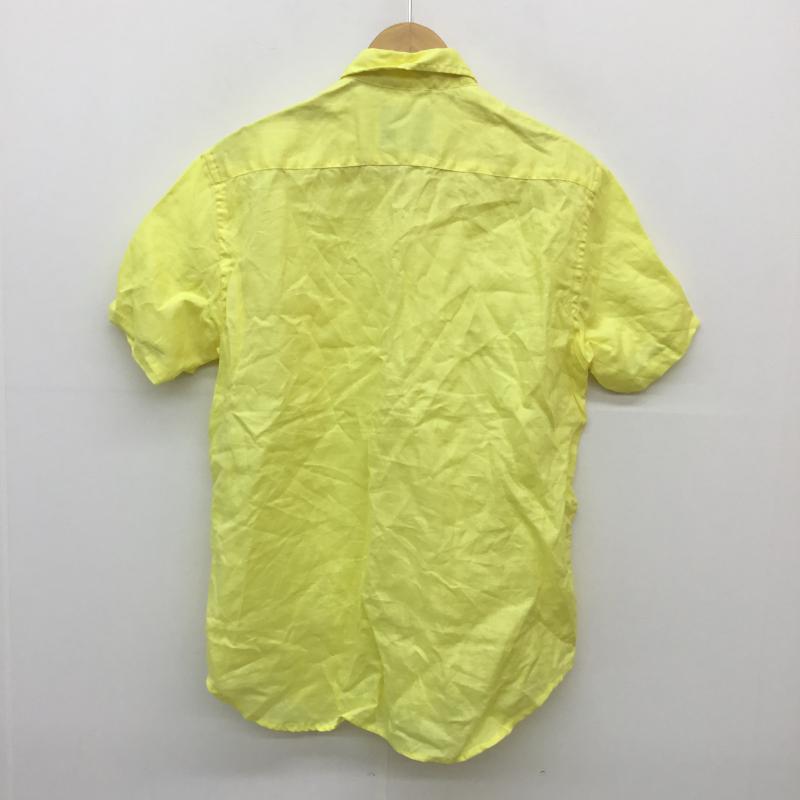 アヴィレックス AVIREX シャツ、ブラウス 半袖 L 黄 / イエロー / メンズ USED 古着 中古 10050785