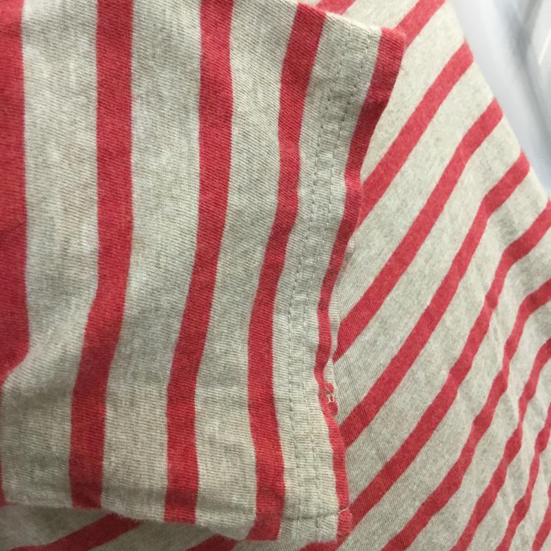 ワンウォッシュ ONEWASH カットソー 七分袖 M ボーダー柄 マルチカラー / マルチカラー / メンズ USED 古着 中古 10050929